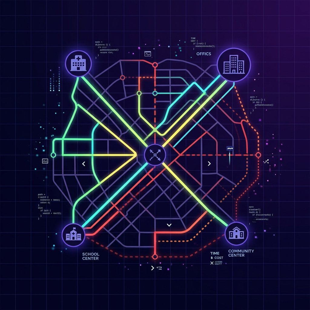 Route Equity & Spatial Network Analyzer