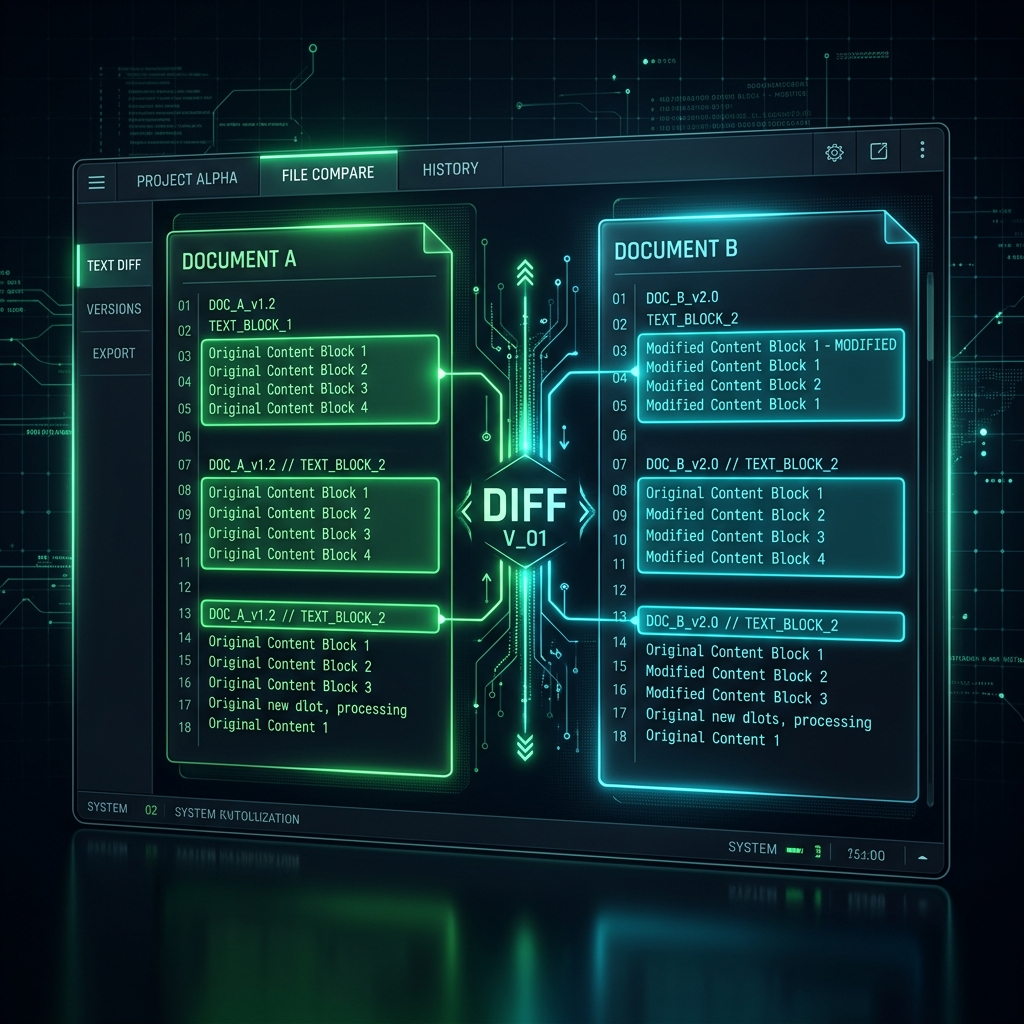 Version Diffing & Provenance Auditor